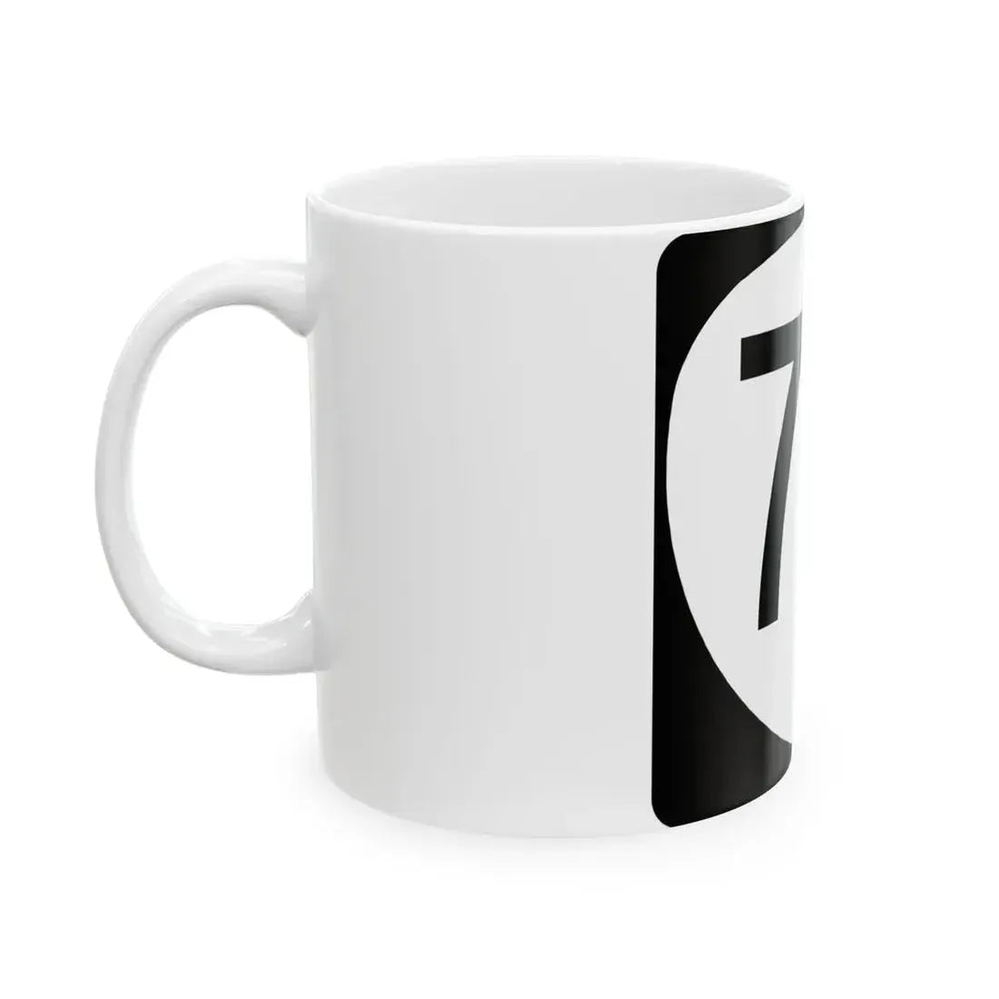 OR 70 (Oregon) (Road Sign) White Coffee Mug - Go Mug Yourself