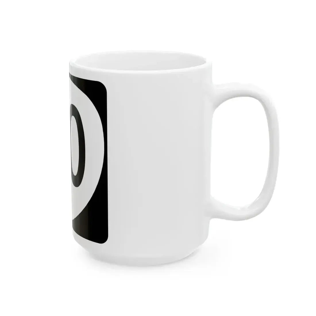 OR 70 (Oregon) (Road Sign) White Coffee Mug - Go Mug Yourself