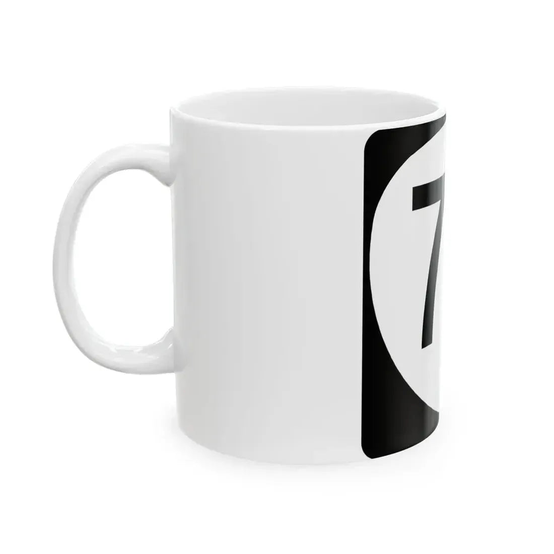 OR 74 (Oregon) (Road Sign) White Coffee Mug - Go Mug Yourself