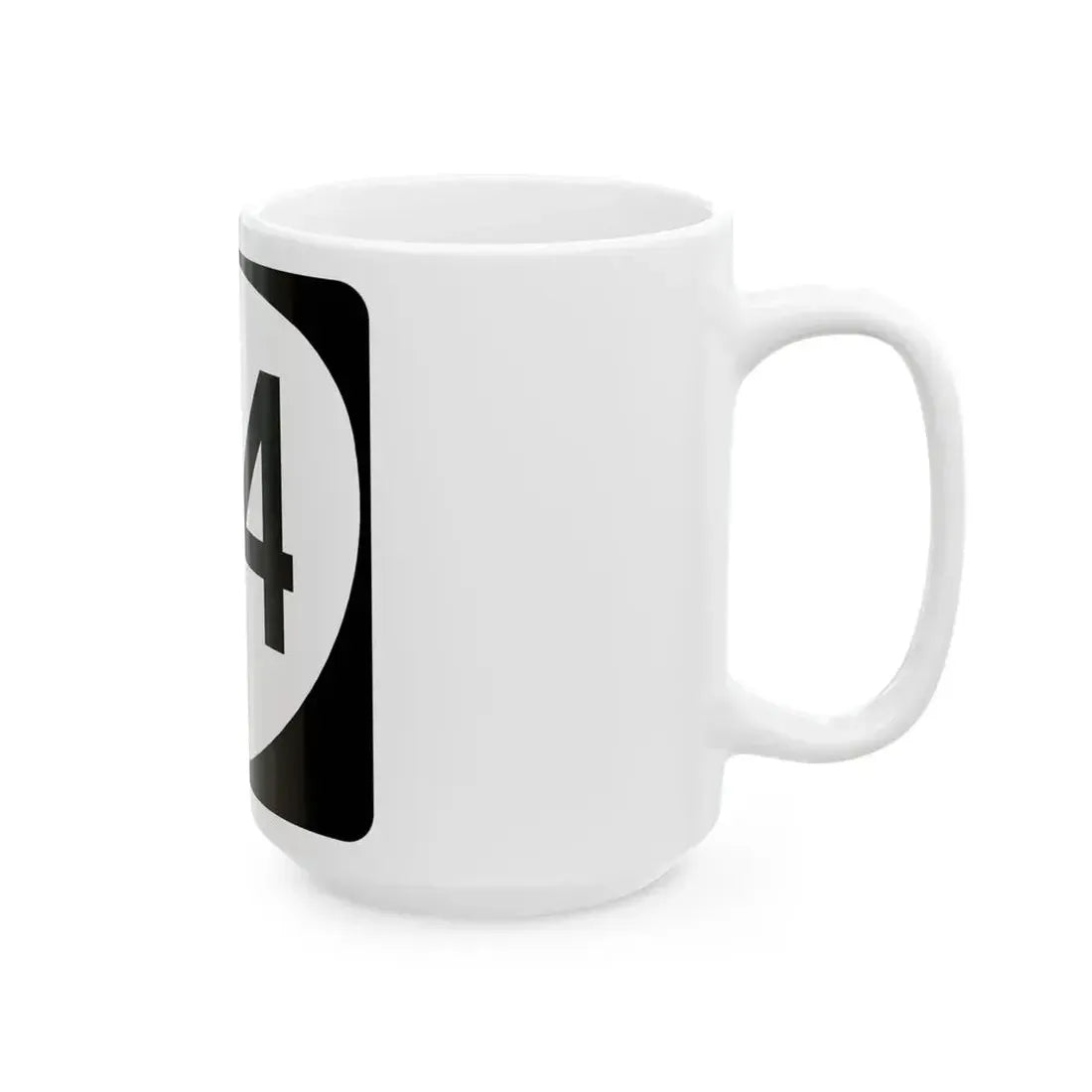 OR 74 (Oregon) (Road Sign) White Coffee Mug - Go Mug Yourself