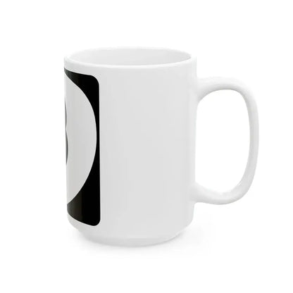 OR 8 (Oregon) (Road Sign) White Coffee Mug - Go Mug Yourself