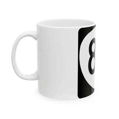 OR 82 (Oregon) (Road Sign) White Coffee Mug - Go Mug Yourself