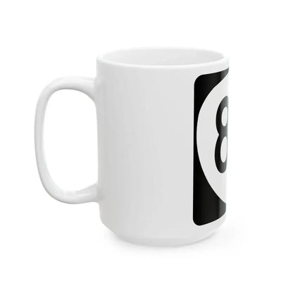 OR 82 (Oregon) (Road Sign) White Coffee Mug - Go Mug Yourself