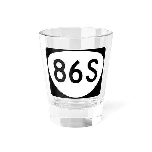 OR 86S (Oregon) (Road Sign) Shot Glass 1.5oz 1.5oz - Go Mug Yourself