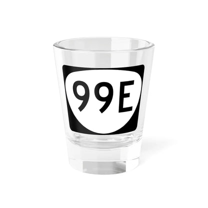 OR 99E (Oregon) (Road Sign) Shot Glass 1.5oz 1.5oz - Go Mug Yourself