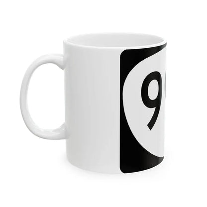 OR 99E (Oregon) (Road Sign) White Coffee Mug - Go Mug Yourself
