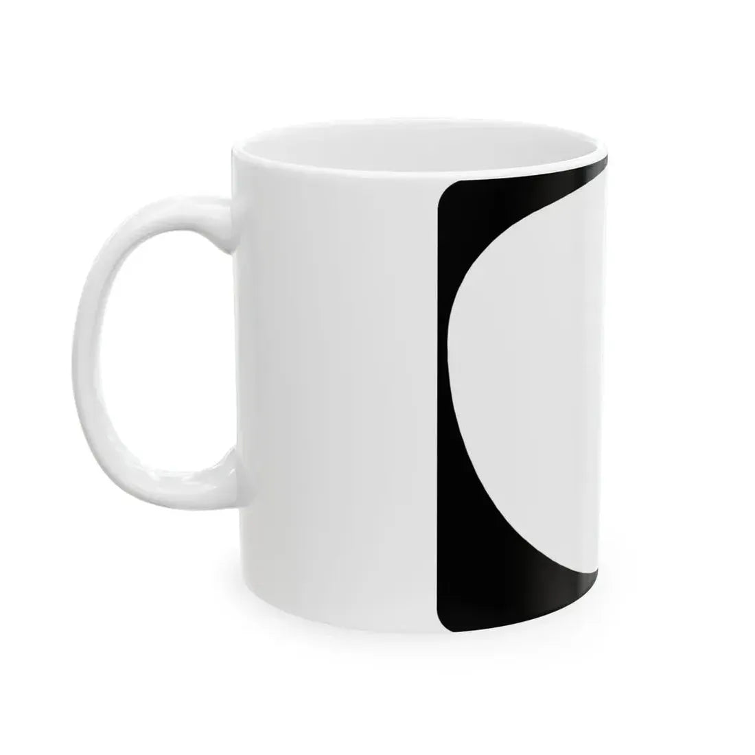 OR blank wide (Oregon) (Road Sign) White Coffee Mug - Go Mug Yourself