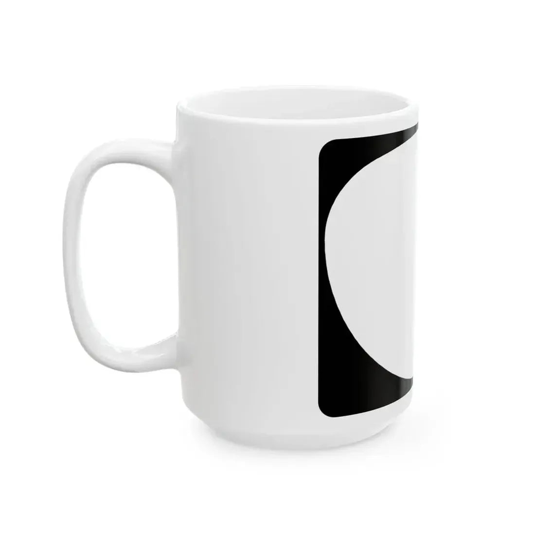 OR blank wide (Oregon) (Road Sign) White Coffee Mug - Go Mug Yourself