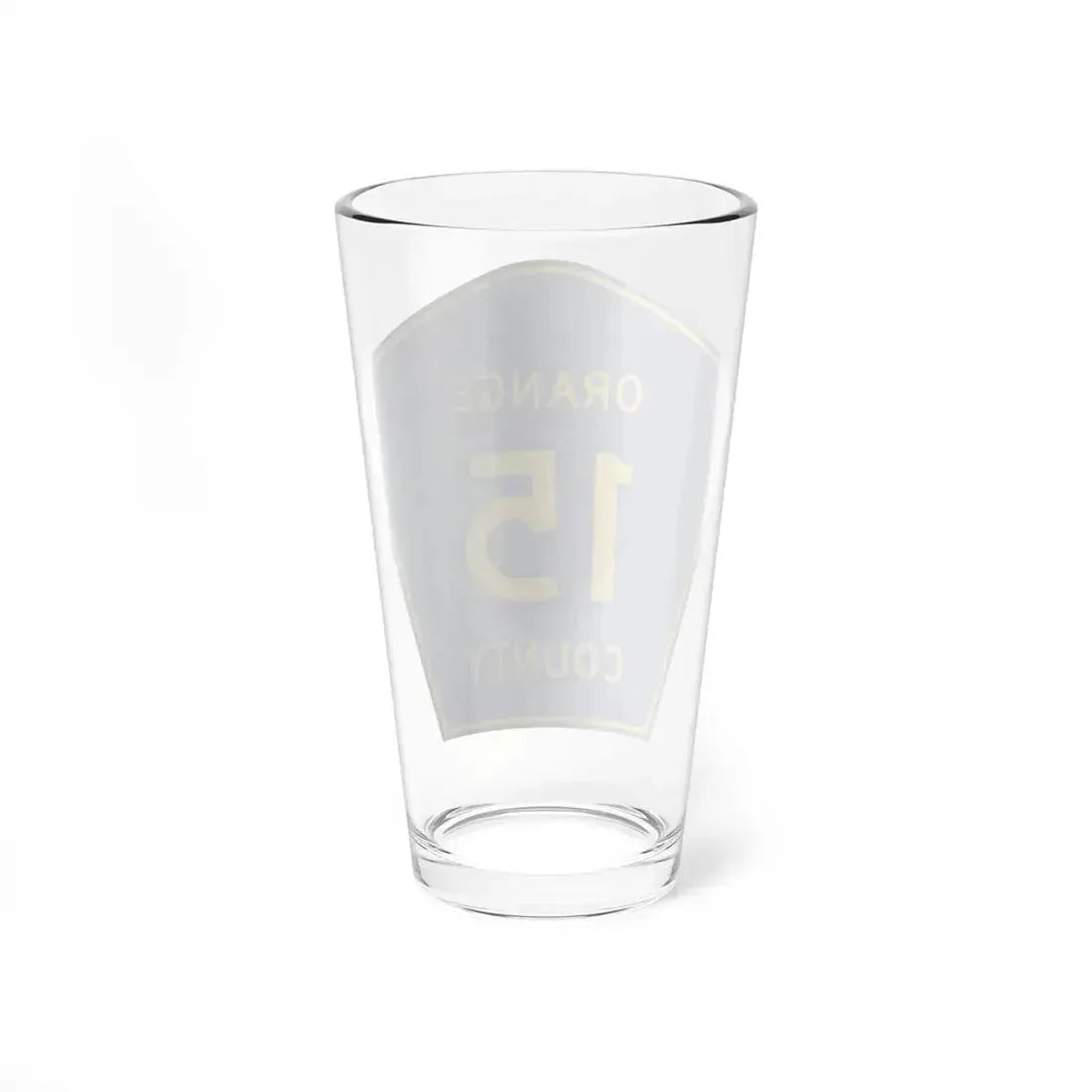 Orange County 15  (Florida) (Road Sign) Pint Glass 16oz - Go Mug Yourself