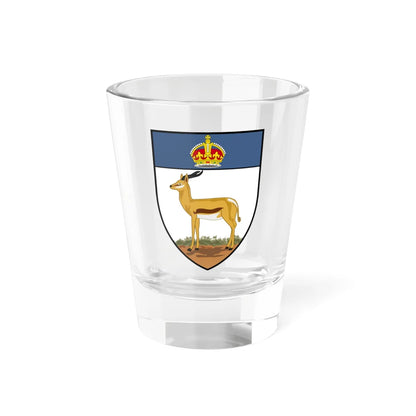Orange River Colony coat of arms (South Africa) (Coat of Arms) Shot Glass 1.5oz 1.5oz - Go Mug Yourself