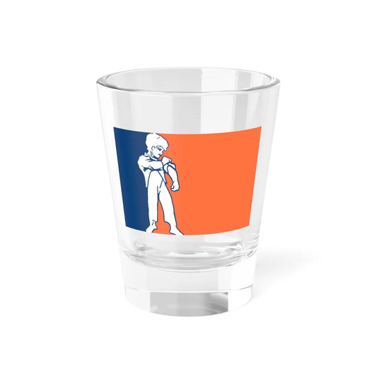 Orania flag (South Africa) Shot Glass 1.5oz 1.5oz - Go Mug Yourself