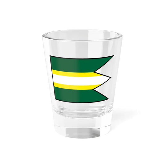 Oravska Poruba Dolny Kubin Flag (Slovakia) Shot Glass 1.5oz 1.5oz - Go Mug Yourself