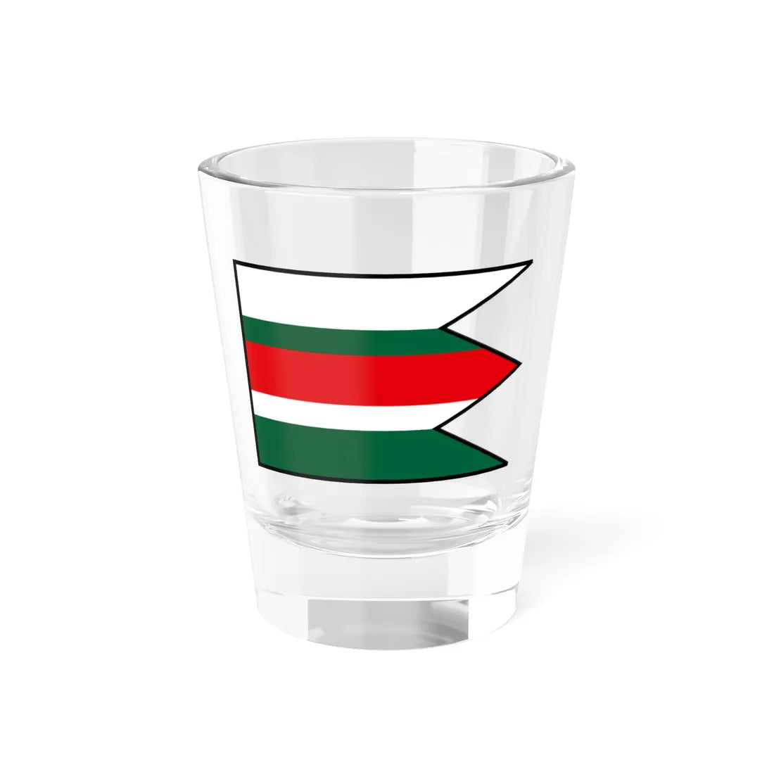 Oravske Vesele Namestovo Flag (Slovakia) Shot Glass 1.5oz 1.5oz - Go Mug Yourself