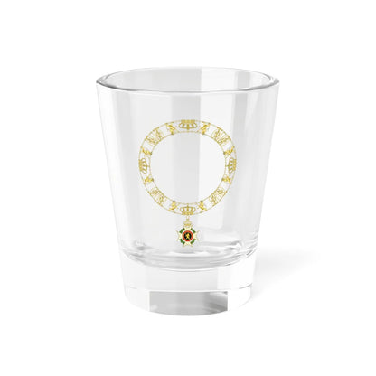 Order of Leopold Belgium Heraldry (Belgium) (Coat of Arms) Shot Glass 1.5oz 1.5oz - Go Mug Yourself