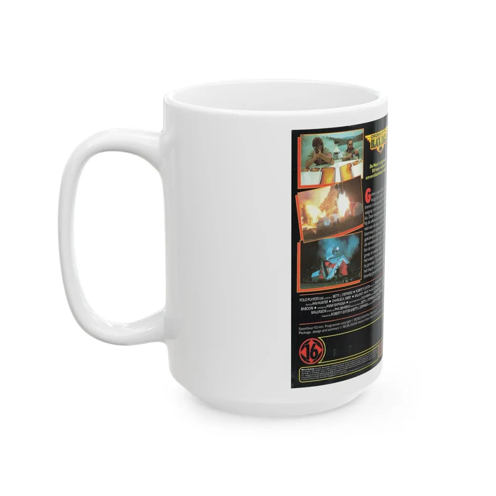 ORDER OF THE BLACK EAGLE VESTRON VIDEO INTERNATIONAL (VHS COVER) - White Coffee Mug-Go Mug Yourself