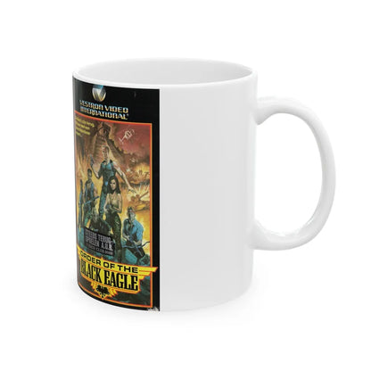 ORDER OF THE BLACK EAGLE (VHS COVER) - White Coffee Mug-Go Mug Yourself