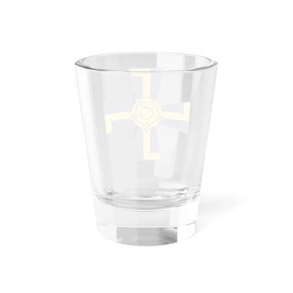 Order of the Cross of Liberty of Finland simplified (Finland) (Coat of Arms) Shot Glass 1.5oz - Go Mug Yourself