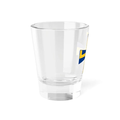 Order of the Cross of Liberty of Finland simplified (Finland) (Coat of Arms) Shot Glass 1.5oz - Go Mug Yourself