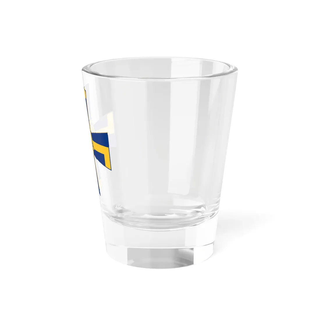 Order of the Cross of Liberty of Finland simplified (Finland) (Coat of Arms) Shot Glass 1.5oz - Go Mug Yourself