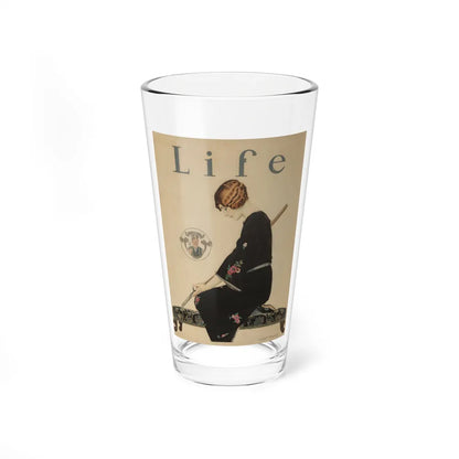 Orders Skirts Will be Shorter this Fall, LIFE Magazine cover, August 28, 1924 (Magazine Illustration) Pint Glass 16oz-16oz-Go Mug Yourself