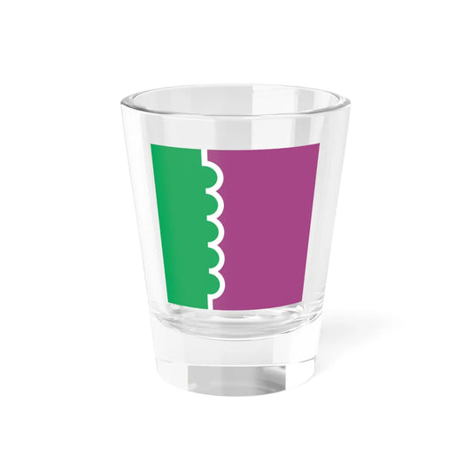 Ordzhonikidze flag (Ukraine) Shot Glass 1.5oz 1.5oz - Go Mug Yourself