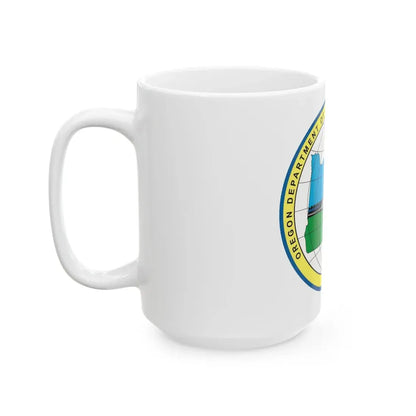 Oregon Department of Geology and Mineral Industries - White Coffee Mug - Go Mug Yourself