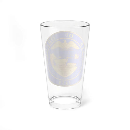 Oregon State Seal v2 - Pint Glass 16oz-Go Mug Yourself