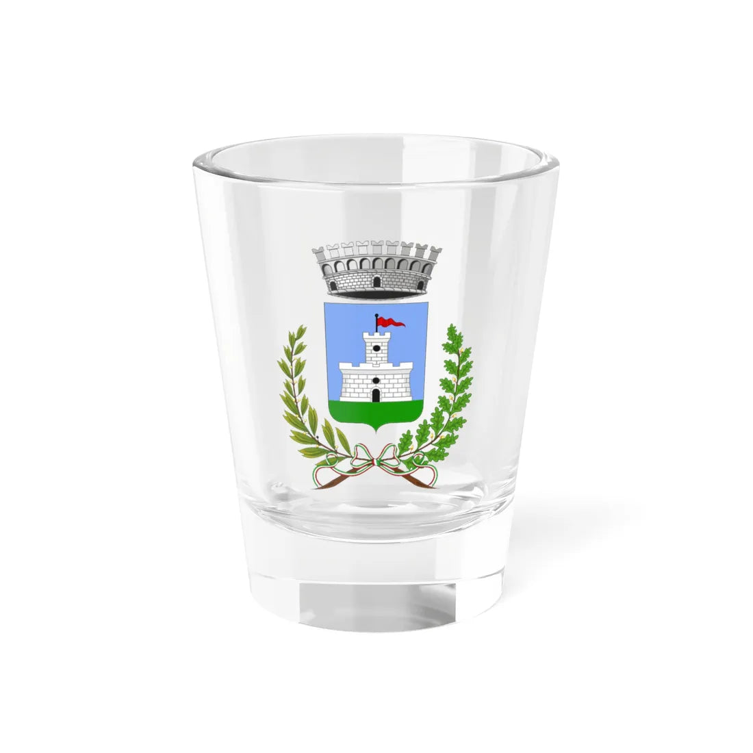 Orero-Stemma (Italy) (Coat of Arms) Shot Glass 1.5oz 1.5oz - Go Mug Yourself