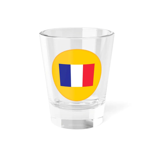Orfrancais vectorial (France) Shot Glass 1.5oz 1.5oz - Go Mug Yourself
