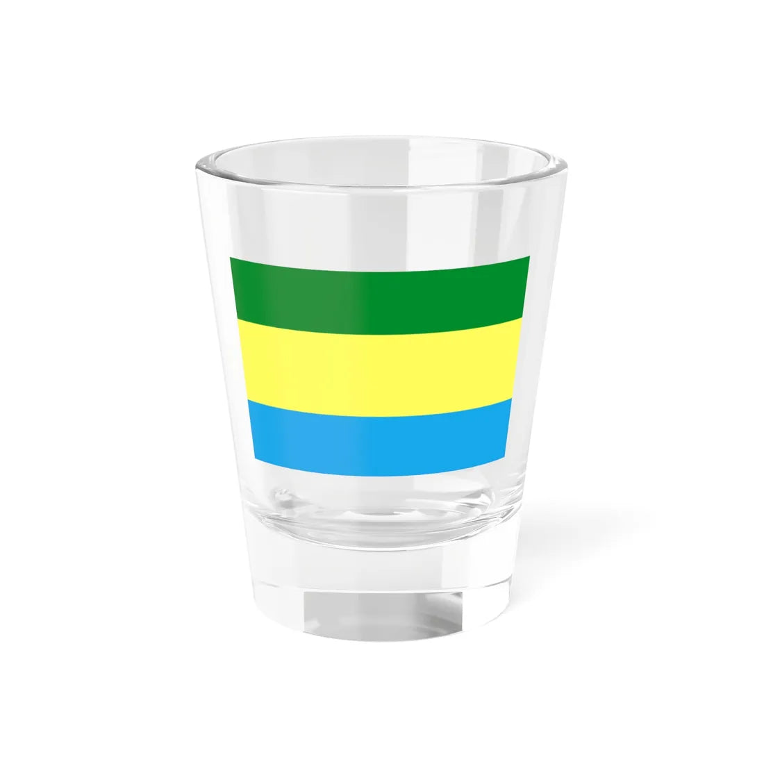 Organización Indígena Chiquitana flag 4 (Bolivia) Shot Glass 1.5oz 1.5oz - Go Mug Yourself