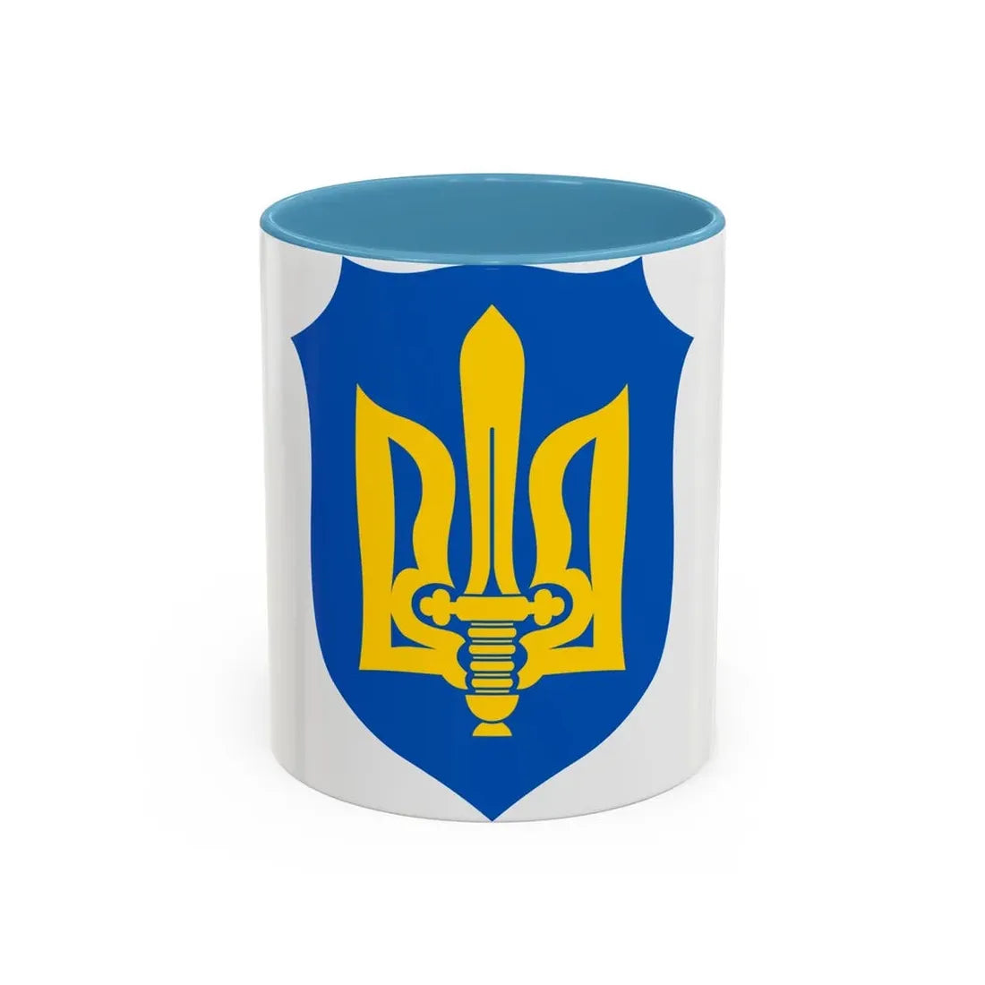 Organization of Ukrainian Nationalists - Accent Coffee Mug 11oz Light Blue - Go Mug Yourself
