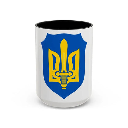 Organization of Ukrainian Nationalists - Accent Coffee Mug 15oz Black - Go Mug Yourself