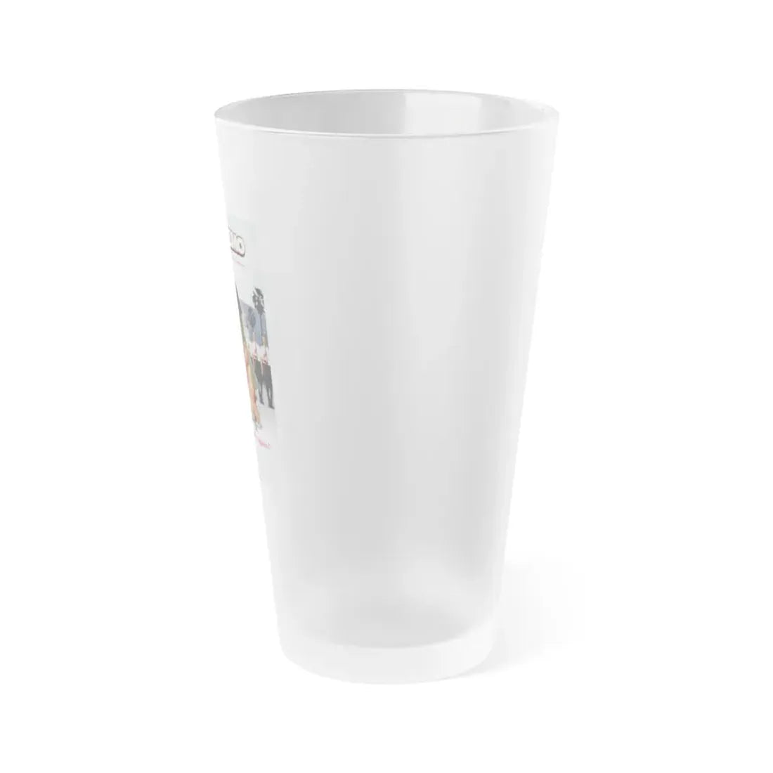 ORGAZMO 1997 Movie Poster - Frosted Pint Glass 16oz - Go Mug Yourself