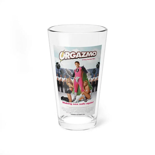 ORGAZMO 1997 Movie Poster - Pint Glass 16oz 16oz - Go Mug Yourself