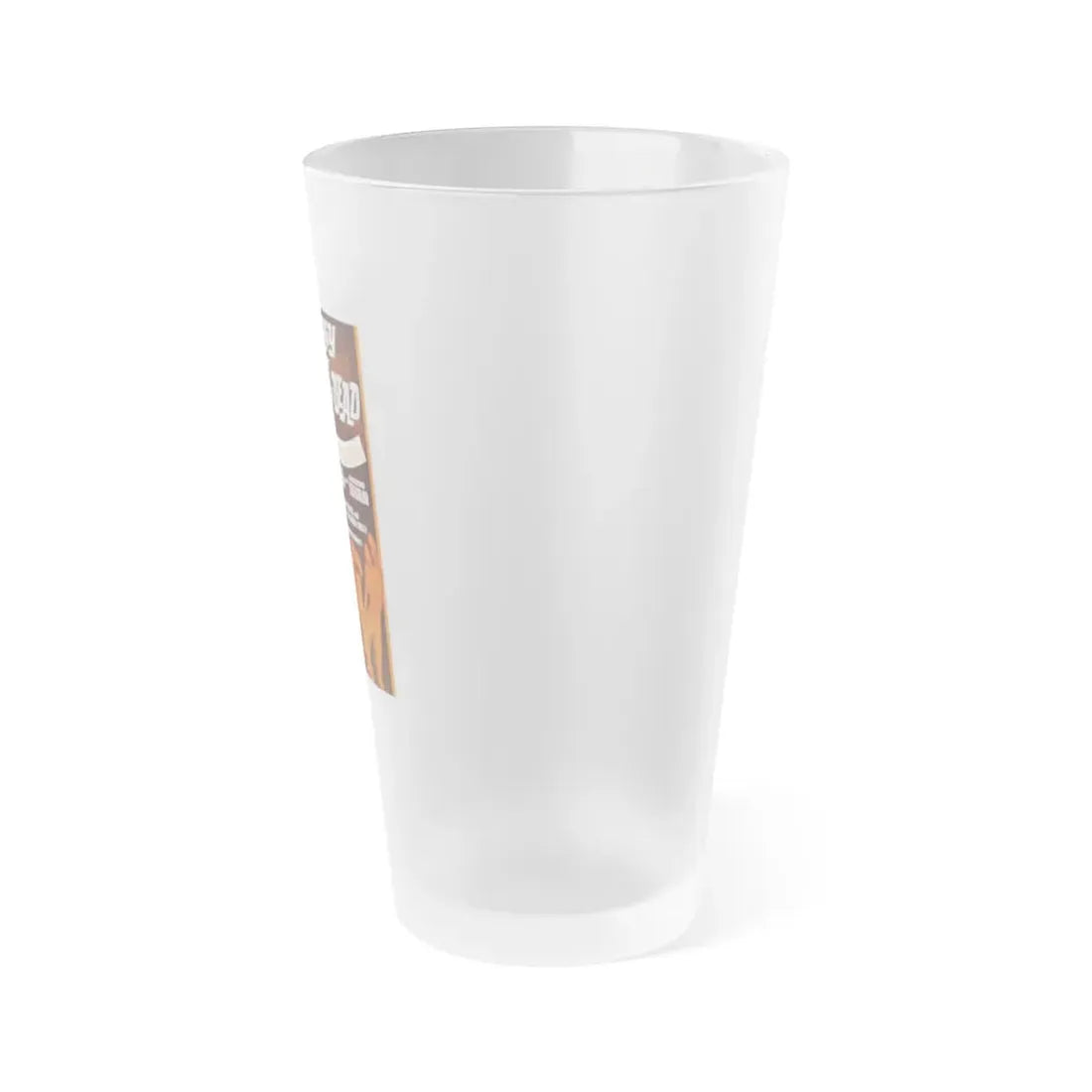 ORGY OF THE DEAD 1965 Movie Poster - Frosted Pint Glass 16oz - Go Mug Yourself