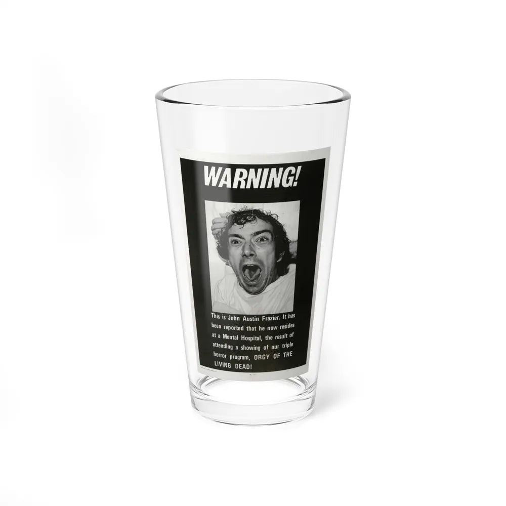 ORGY OF THE LIVING DEAD (TEASER) 1973 Movie Poster - Pint Glass 16oz-16oz-Go Mug Yourself