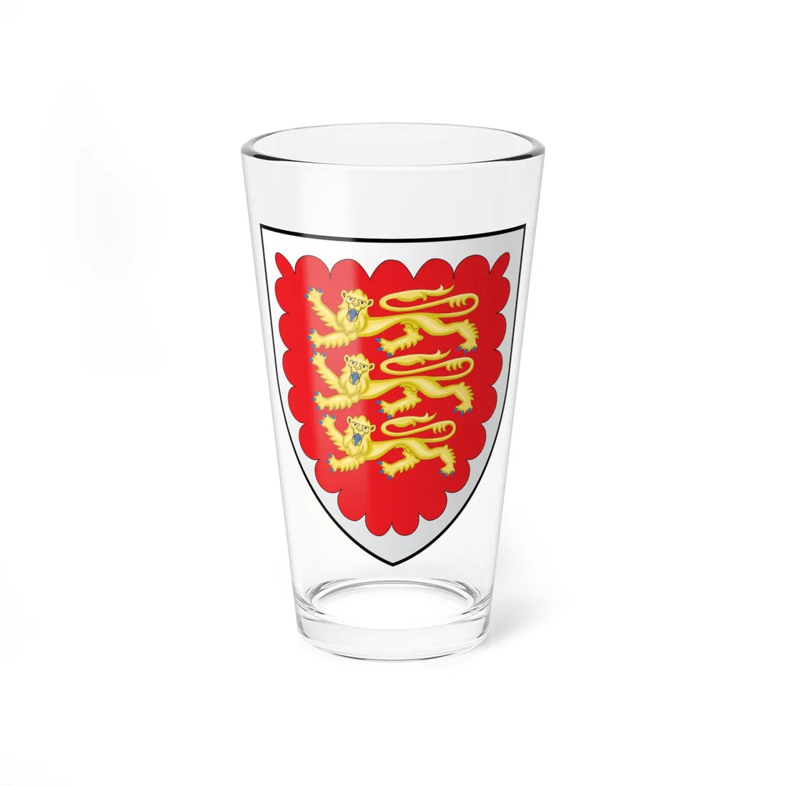 Oriel College Oxford Coat Of Arms (England) (Coat of Arms) Pint Glass 16oz 16oz - Go Mug Yourself