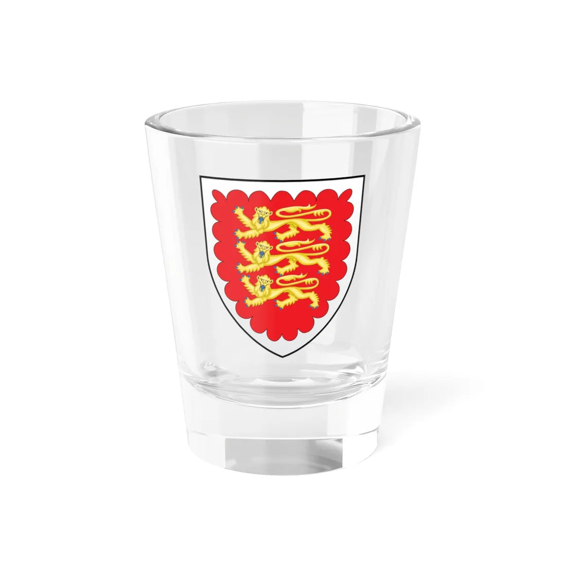Oriel College Oxford Coat Of Arms (England) (Coat of Arms) Shot Glass 1.5oz 1.5oz - Go Mug Yourself