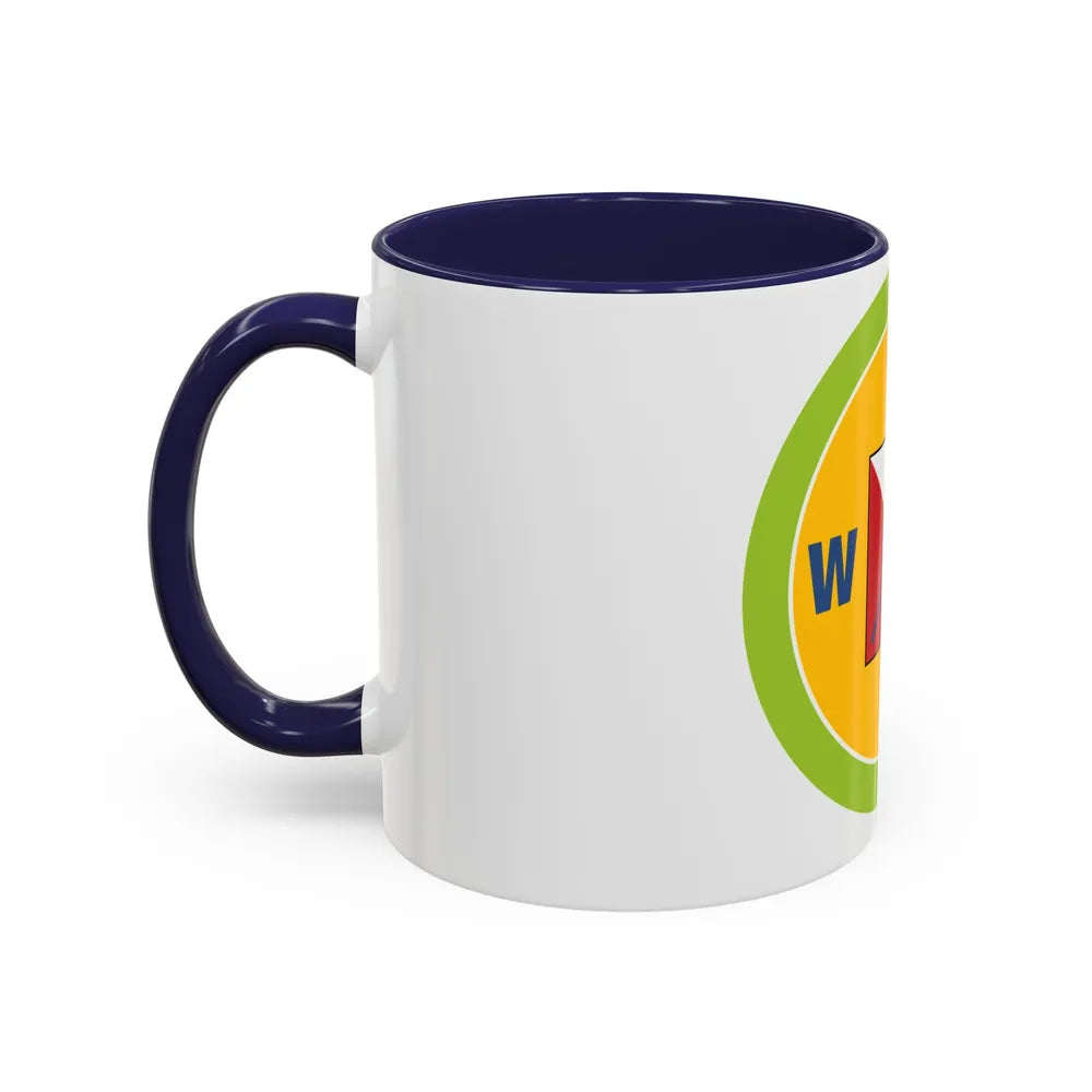 Orienteering (Boy Scout Merit Badge) Accent Coffee Mug-Go Mug Yourself