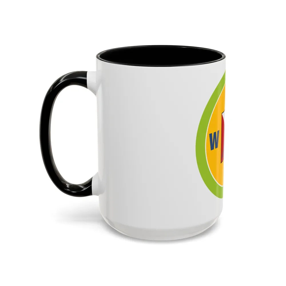 Orienteering (Boy Scout Merit Badge) Accent Coffee Mug-Go Mug Yourself