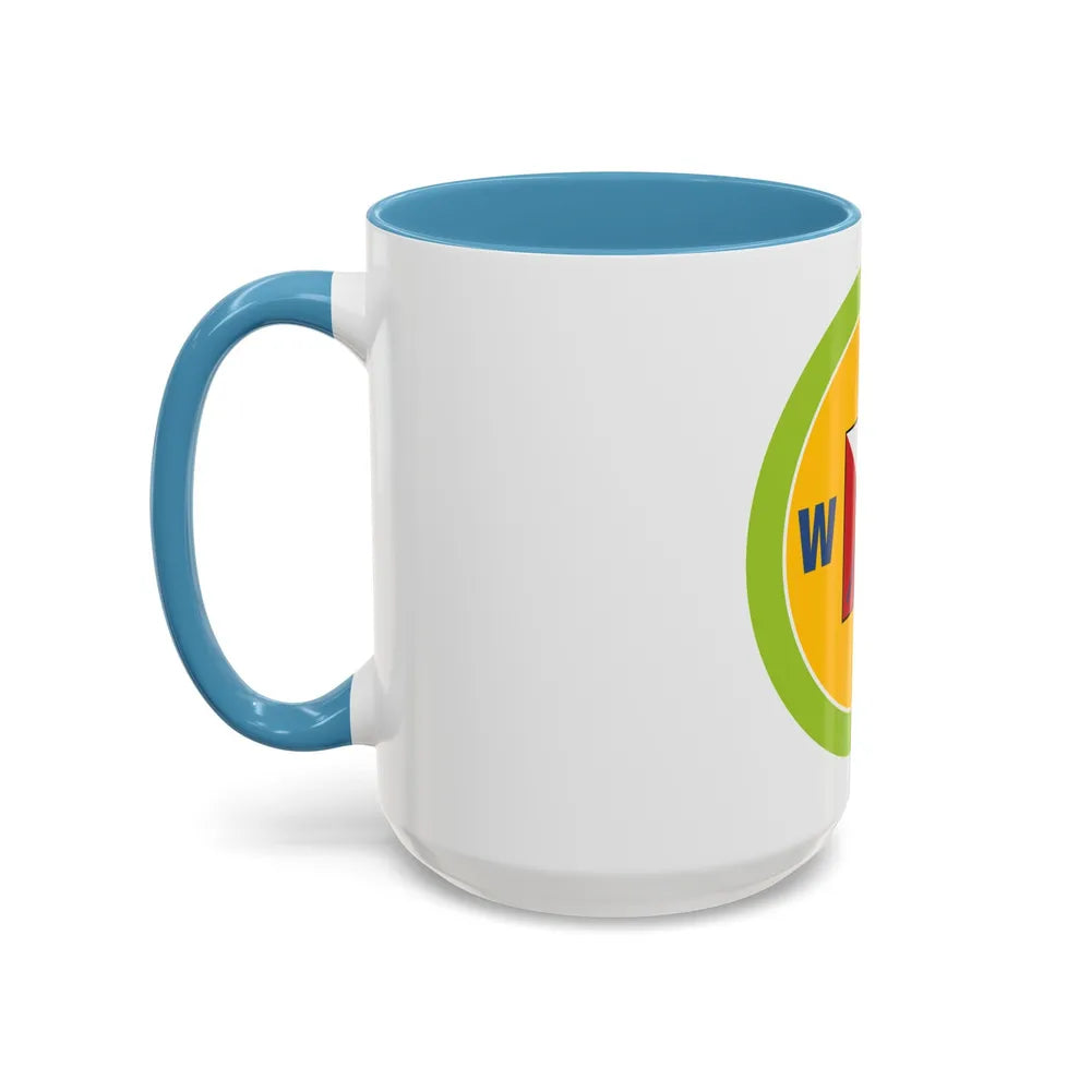 Orienteering (Boy Scout Merit Badge) Accent Coffee Mug-Go Mug Yourself