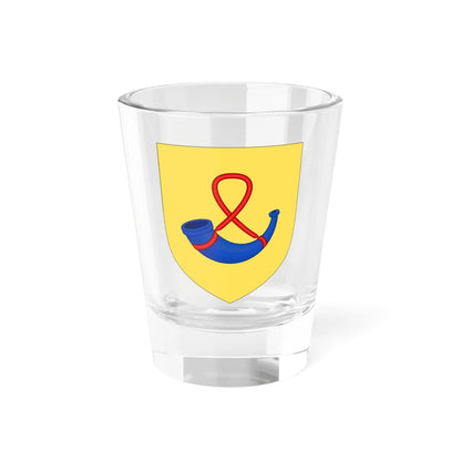 Original arms of the Principality of Orange (Denmark) (Coat of Arms) Shot Glass 1.5oz 1.5oz - Go Mug Yourself