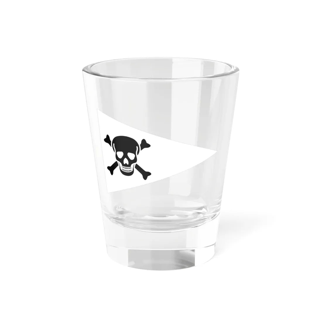 Original burgee of Penzance Sailing Club (United Kingdom) Shot Glass 1.5oz 1.5oz - Go Mug Yourself