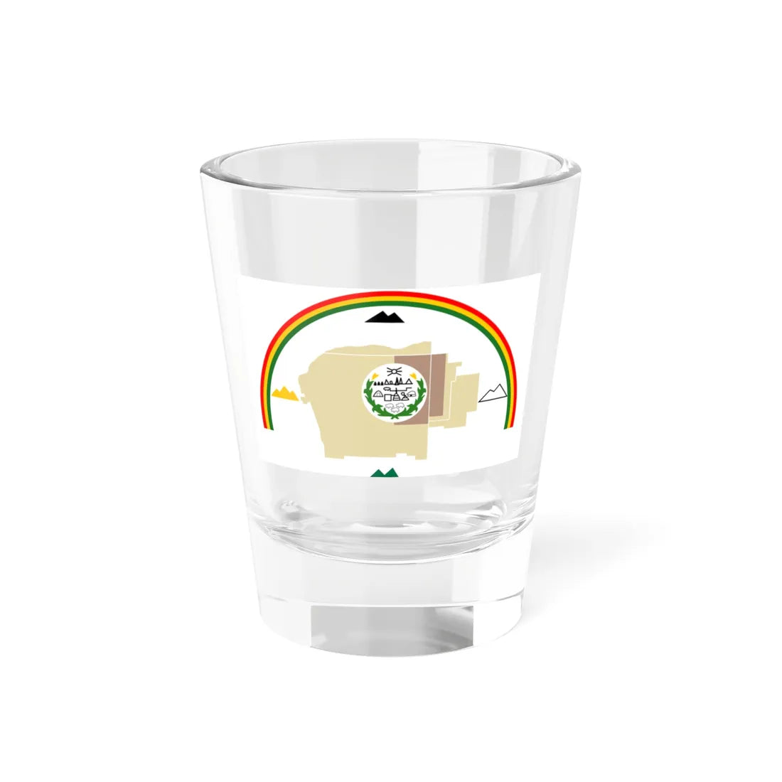 Original flag of Navajo Nation (United States) Shot Glass 1.5oz 1.5oz - Go Mug Yourself
