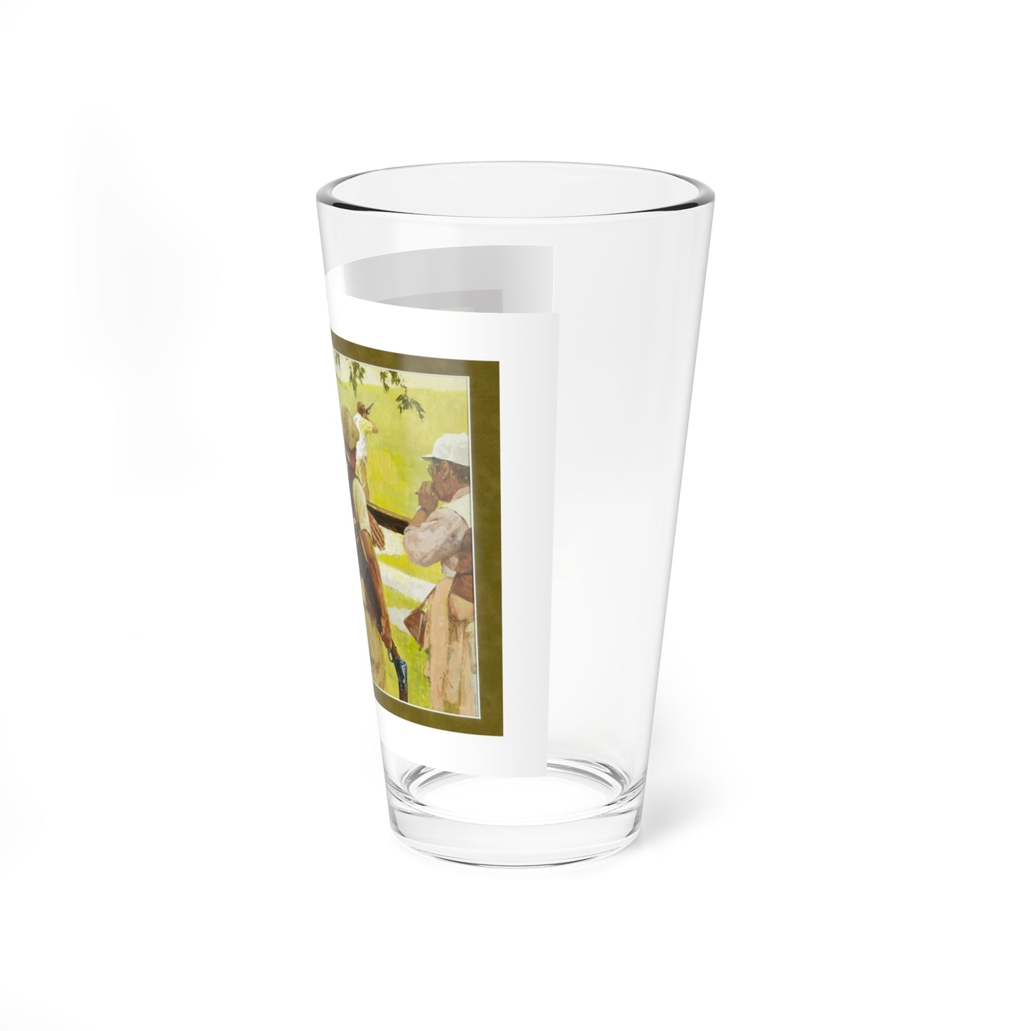 Original Illustration (4), c. 1960 (Magazine Illustration) Pint Glass 16oz-Go Mug Yourself