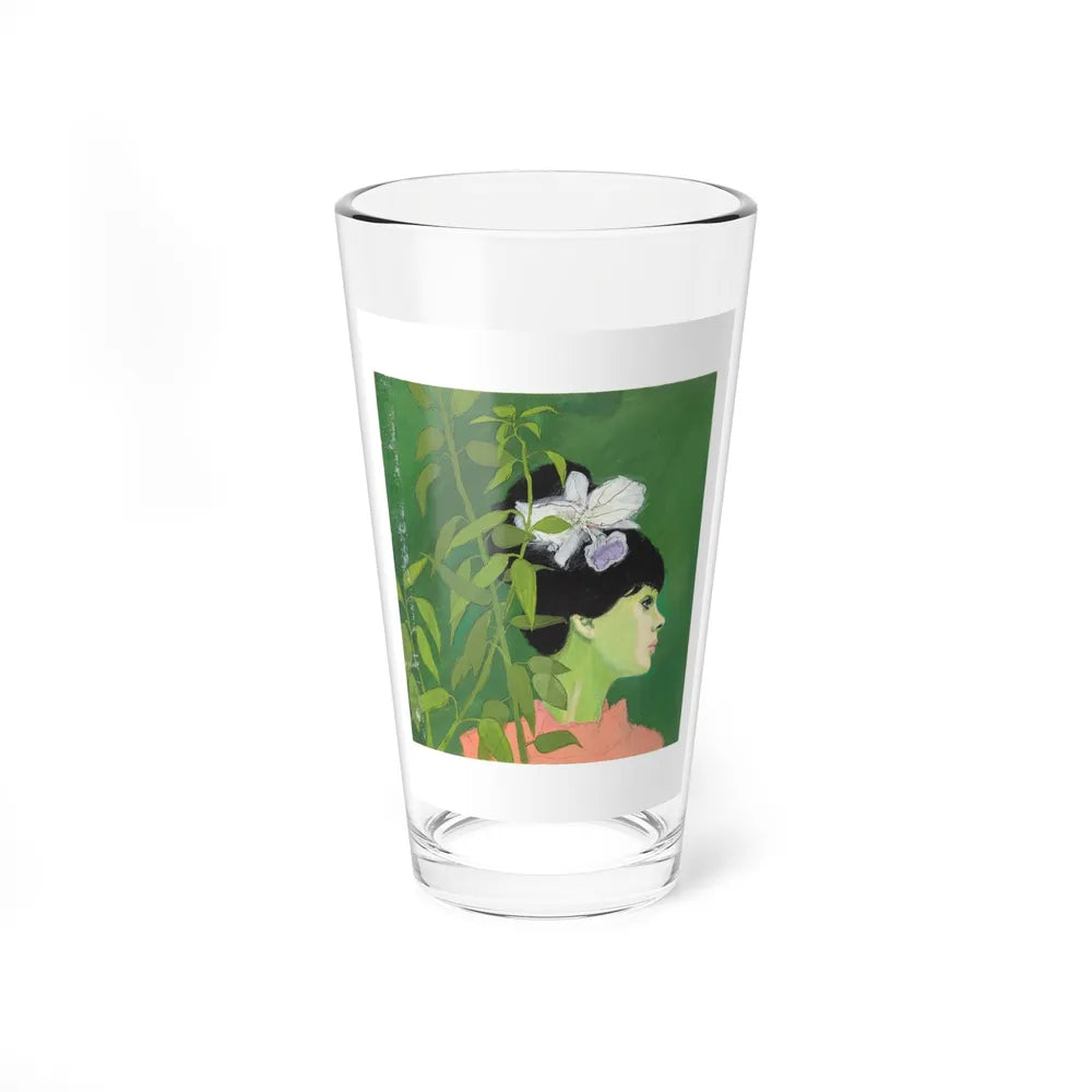 Original Illustration Art (Magazine Illustration) Pint Glass 16oz-16oz-Go Mug Yourself