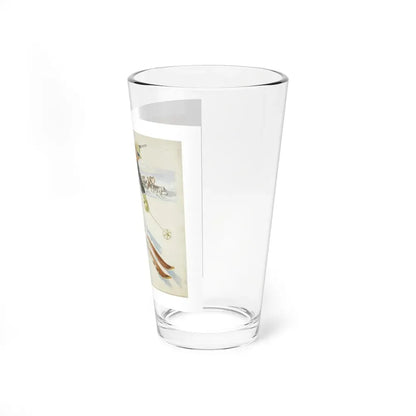 Original Illustration, c. 1945 (Magazine Illustration) Pint Glass 16oz - Go Mug Yourself