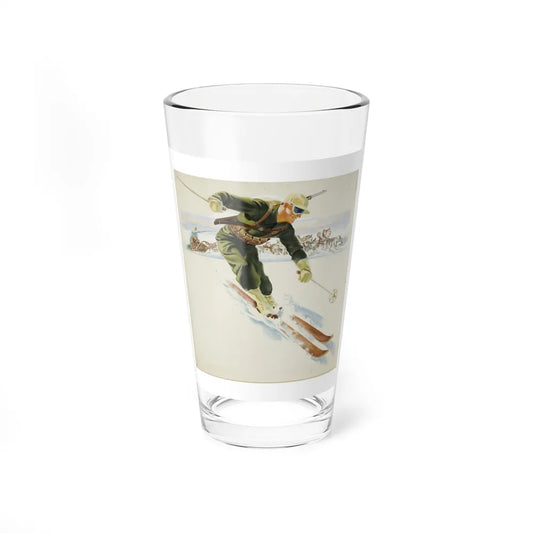 Original Illustration, c. 1945 (Magazine Illustration) Pint Glass 16oz-16oz-Go Mug Yourself