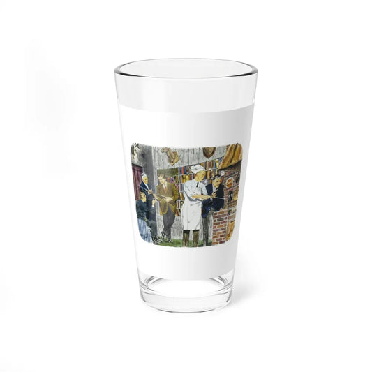 Original Illustration, c. 1960 (Magazine Illustration) Pint Glass 16oz-16oz-Go Mug Yourself