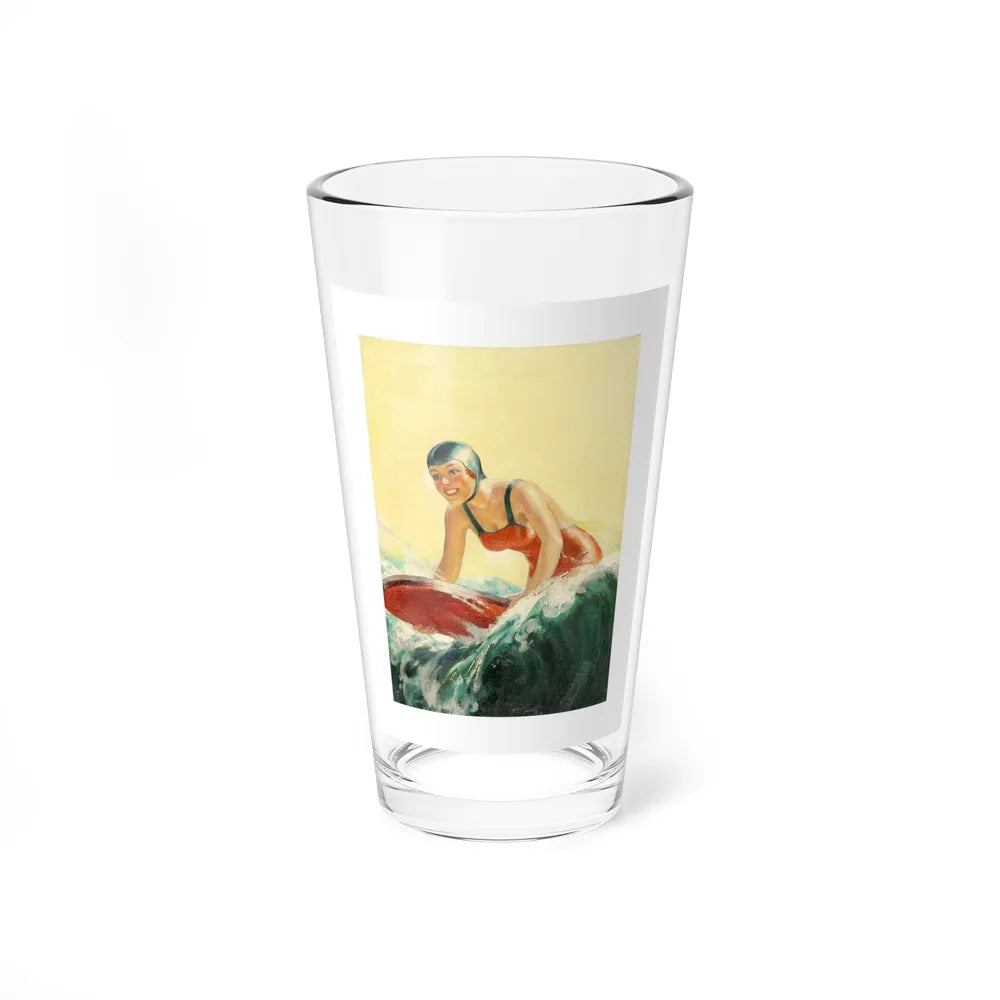 Original Illustration (c.1930) (Magazine Illustration) Pint Glass 16oz-16oz-Go Mug Yourself